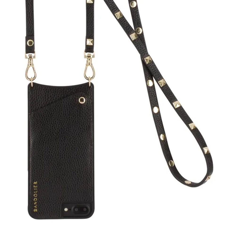 Bandolier Sarah Leather iPhone 6/7/8 Rose Gold
